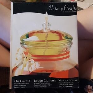 Oil Candle jar kit DIY Craft Project Supplies